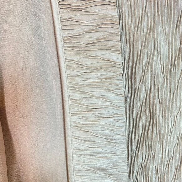 Vintage Le Bos 3-Piece Taupe Set: Sheer Jacket Shell & Skirt Size 14 Modest - Picture 10 of 10